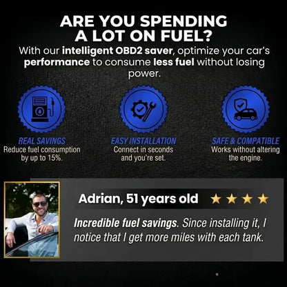 Plug-and-Play Fuel Saver: Drive Further, Improve Fuel Efficiency